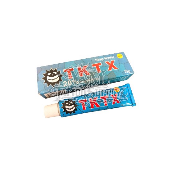 TKTX麻酔クリーム ブルー 20％ 10本セット 10g
