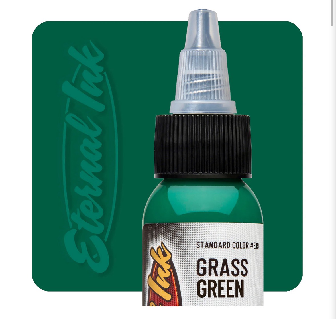 Eternal Ink タトゥーインク Grass Green 1オンス
