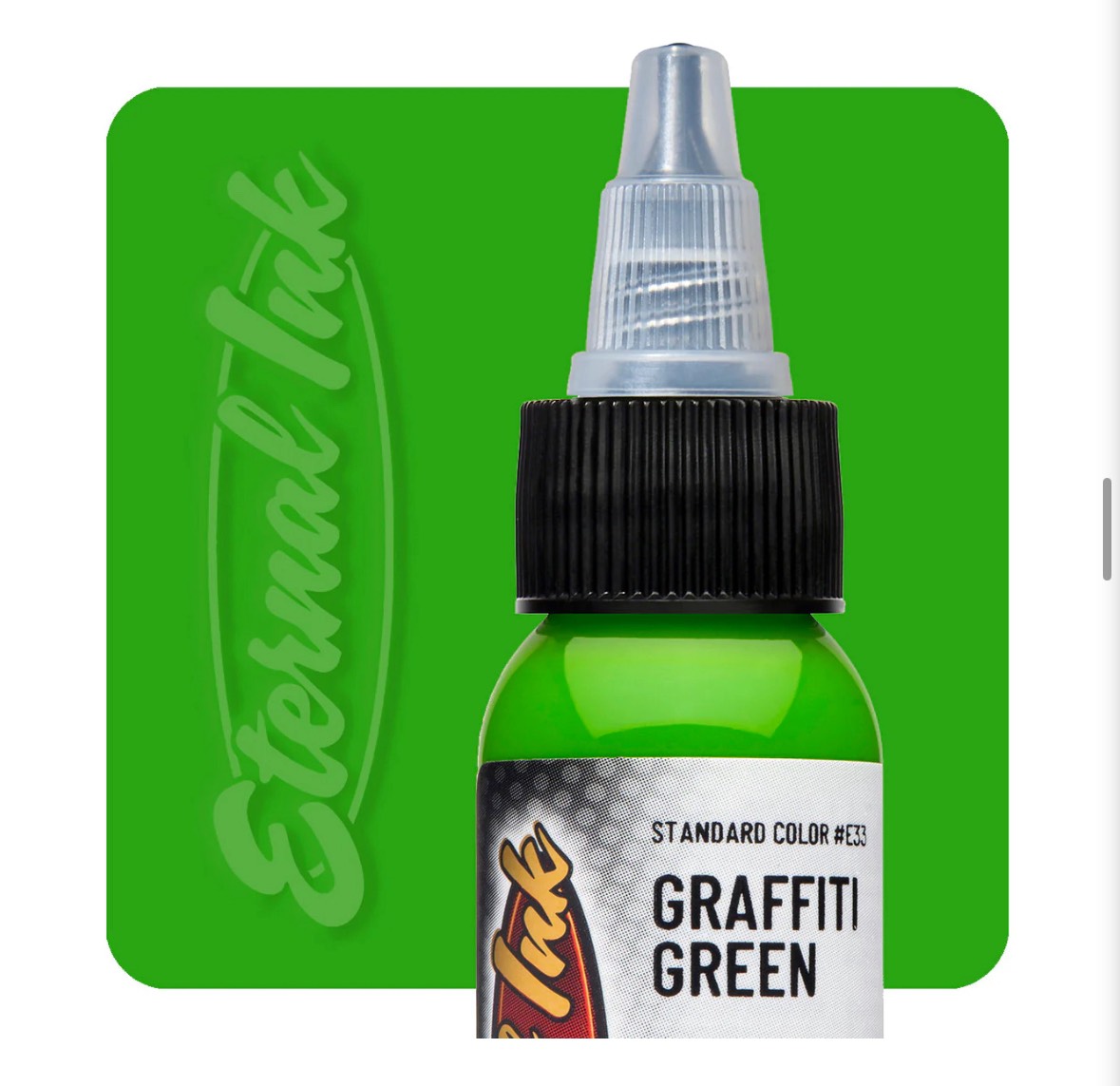 Eternal Ink タトゥーインク Graffiti Green 1オンス