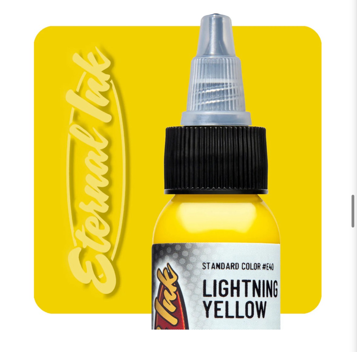 Eternal Ink タトゥーインク Lightning Yellow 1オンス