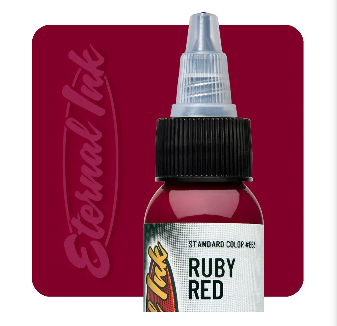 Eternal Ink タトゥーインク Ruby Red 1オンス