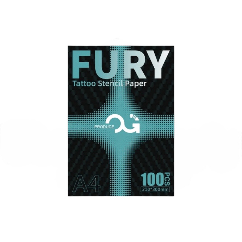OG FURY タトゥーステンシル用紙 A4 100枚入